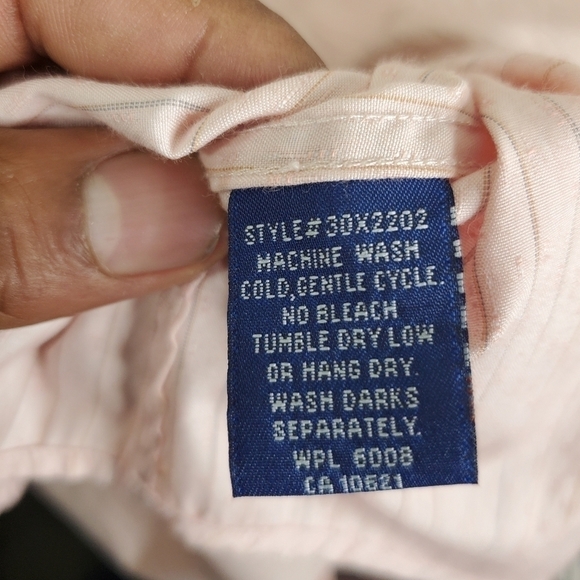 Vintage Panhandle Slim Mens Size 18 x 37 Button Down Western Shirt Pearl Snaps - Picture 6 of 16